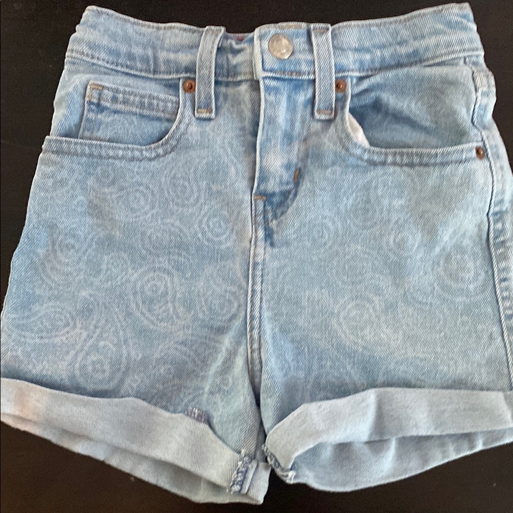 Light Blue Denim Girl’s Shorts